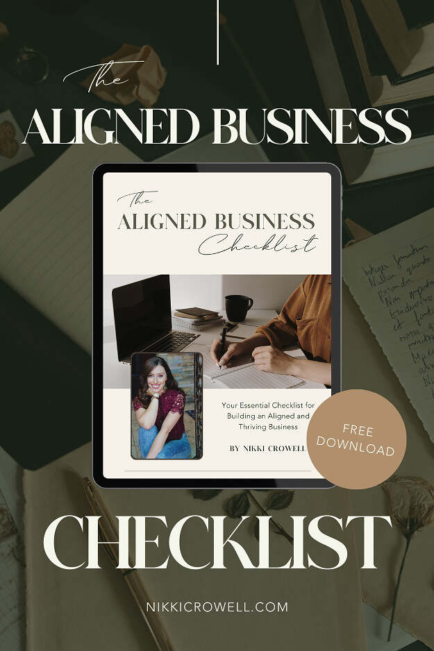 Cover of The Aligned Business Checklist free download